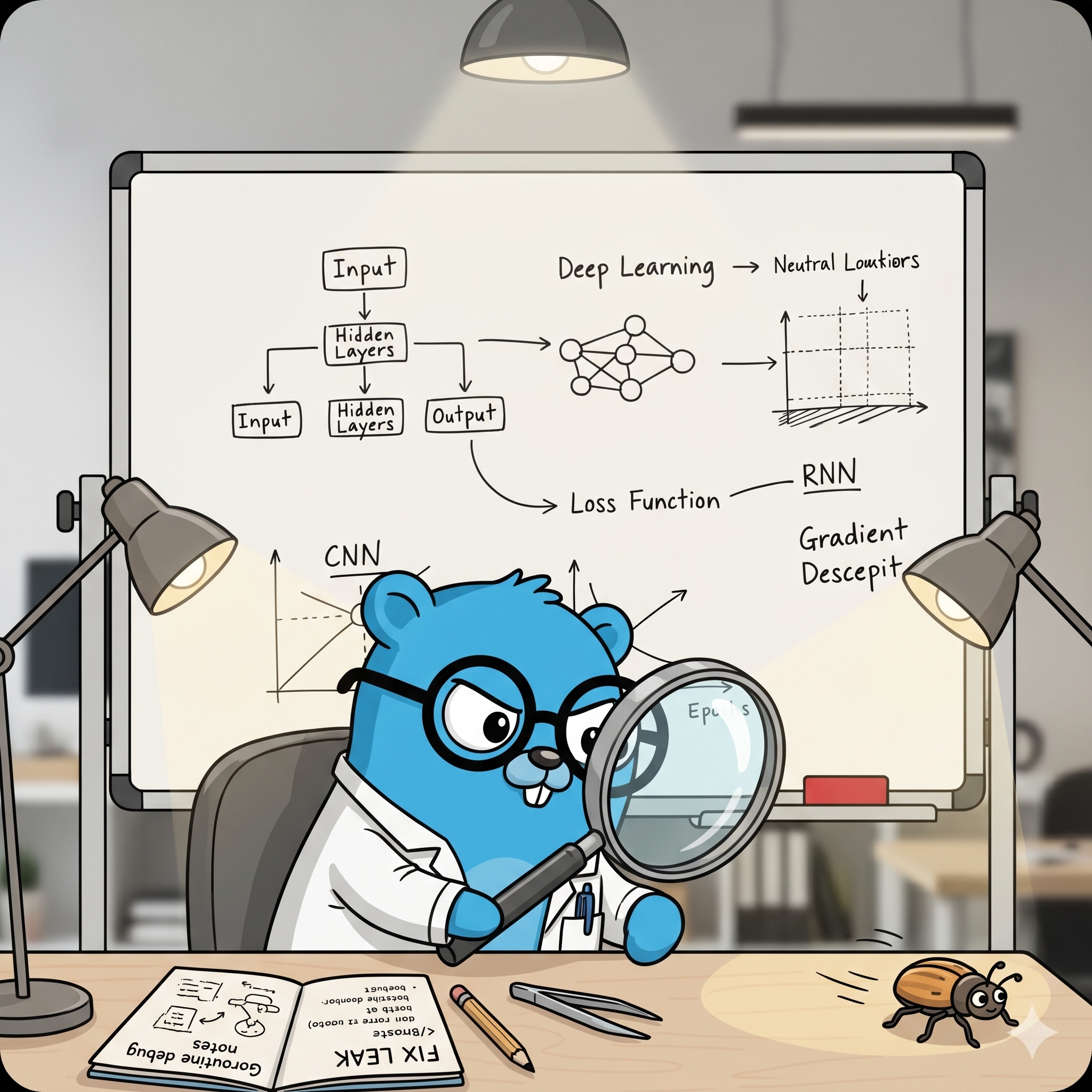 GoMLX Gopher Debugging